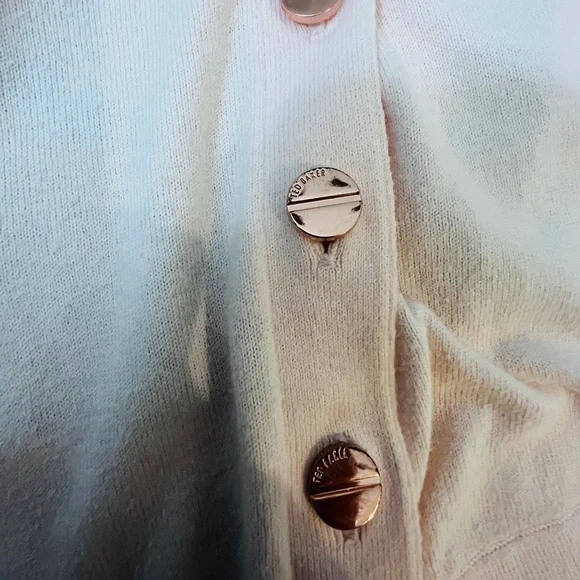 Ted Baker London Pink Cardigan with floral print - Picture 6 of 7